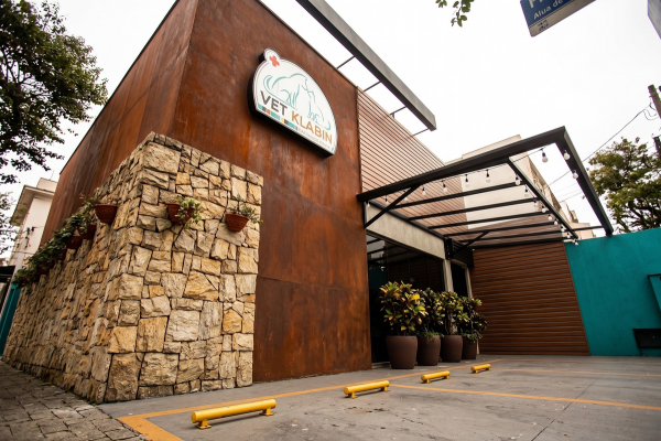 Fachada da Clínica Veterinária Klabin