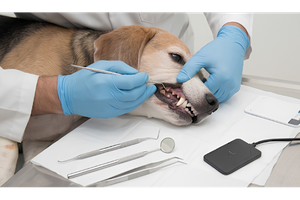 Ilustração da especialidade de odontologia veterinária
