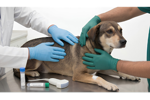 Ilustração da especialidade de oncologia veterinária